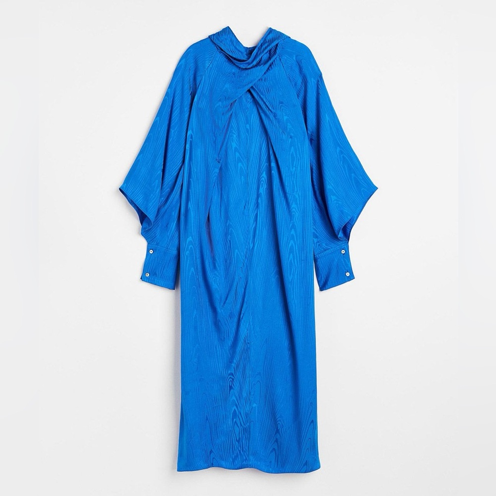 H&M Jacquard-Weave Kaftan Dress